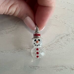 Brighton Snowman Charm